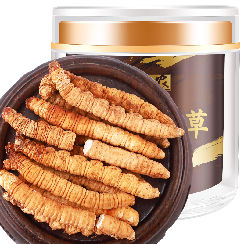 半山农 冬虫夏草 断草5克...