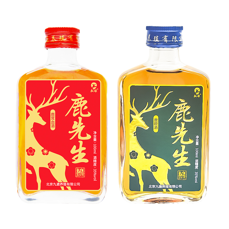 权禄梅花鹿鹿酒(鹿茸血酒100ml...