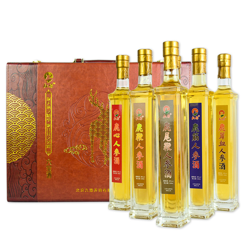 六宝酒礼盒养生鹿酒1560ml(2...